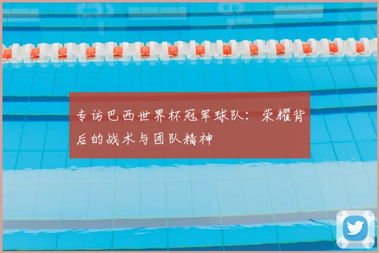 专访巴西世界杯冠军球队:荣耀背后的战术与团队精神