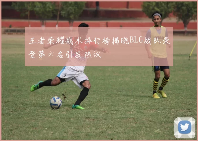 王者荣耀战术排行榜揭晓BLG战队荣登第六名引发热议