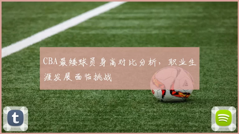 CBA最矮球员身高对比分析，职业生涯发展面临挑战